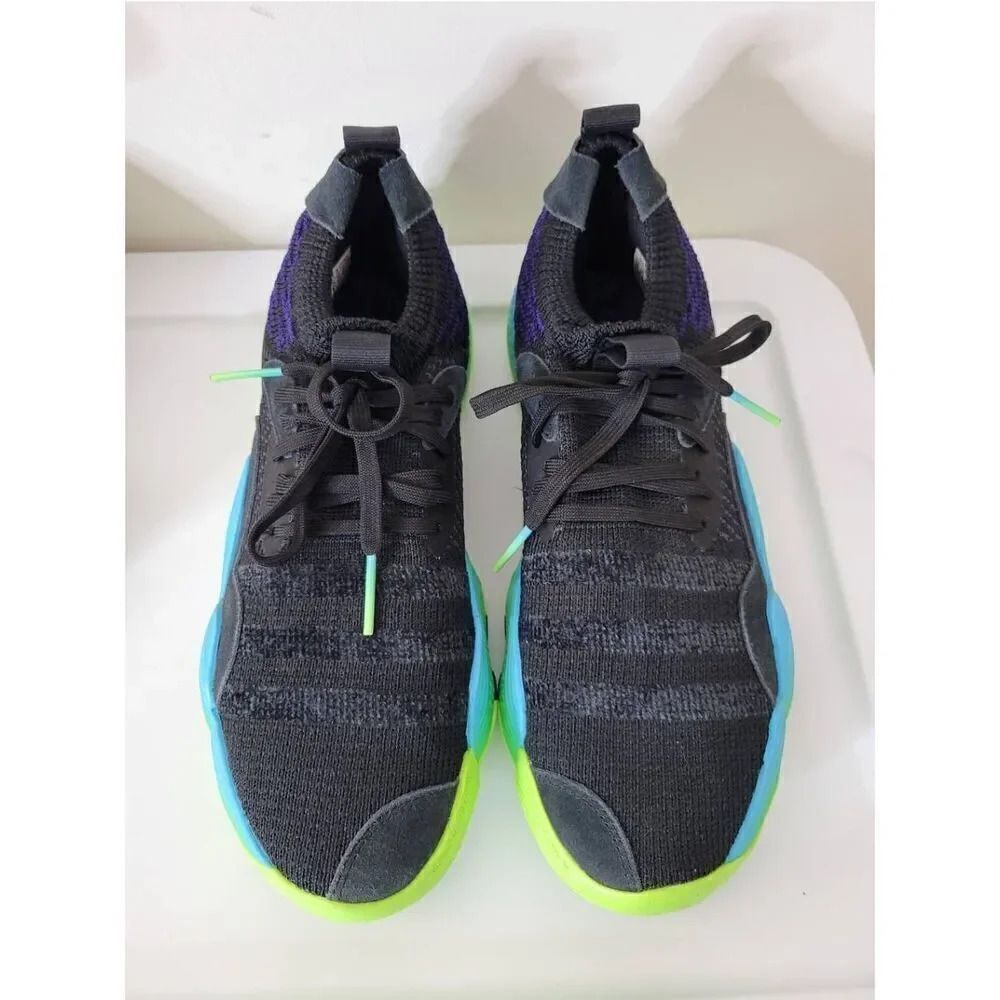 Adidas Trae Young 2 Trae-TL Solar Green Basketball Shoes 10 - Picture 3 of 11